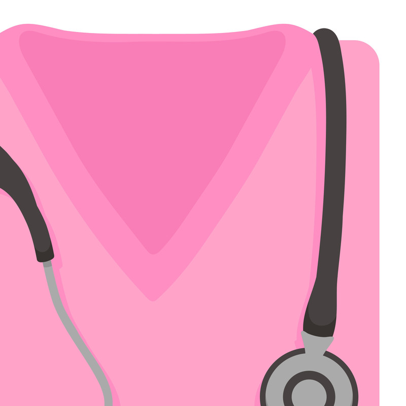 Nursing Clipart  SVG PNG EPS Images  Blue  Pink Nursing Items Stethoscope Thermometer Scrubs X Ray  4