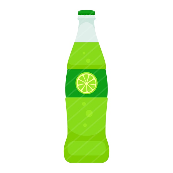 Soda Pop Clipart SVG PNG EPS Images Grape Orange Lemon Lime Cola Sodas Bottle Can Two Liter Bever 3