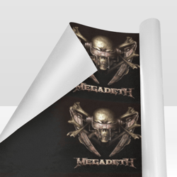 megadeth gift wrapping paper 58"x 23" (1 roll)