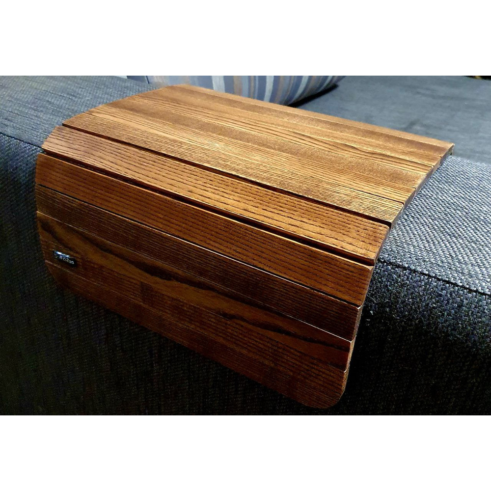 Sofa Arm Tray Walnut Color Sofa Tray Table Armrest Tray Wooden Coffee Table Lap Desk Wooden Tray 5