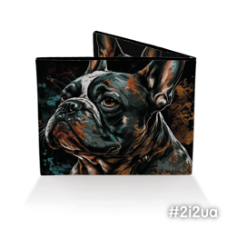 tyvek paper slim wallet, bulldogs