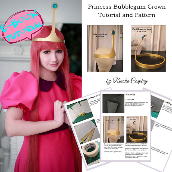 Princess Bubblegum Crown