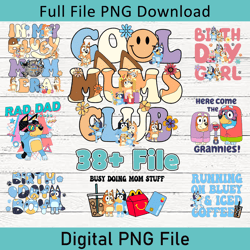 38+ bundle bluey dog png, blueyy clipart png, blueyy and biingo png, blueyy family, blueyy birthday, digital download