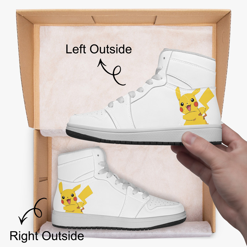 PIKACHU Edition Child High Top Shoes Sneaker 0