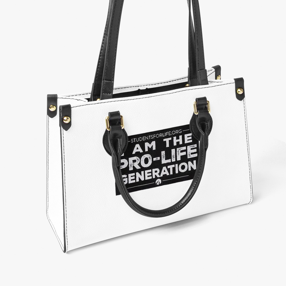 Tote Bag Long Strip Women Bag I AM THE PRO LIFE GENERATION 0