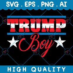 trump boy svg, trump 2024, trump boy png, eps, ai