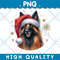 Christmas Belgian Tervuren Dog Ornament PNG 0