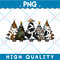 Christmas Tree Cowhide Western PNG Christmas Retro Sublimation Christmas Retro Png Christmas Weste 0