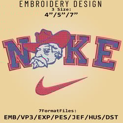 ncaa logo nike ole miss rebels embroidery design, embroidery files, machine embroidery pattern