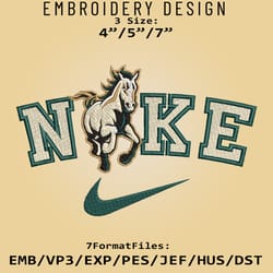 ncaa logo n.ike cal poly mustangs embroidery design, embroidery files, machine embroidery pattern
