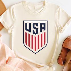 USA Soccer Team Logo Shirt, World Cup Usa Shirt, 4th of July Shirt, USA Flag Sweatshirt, Womens 4th of July, Memorial Da