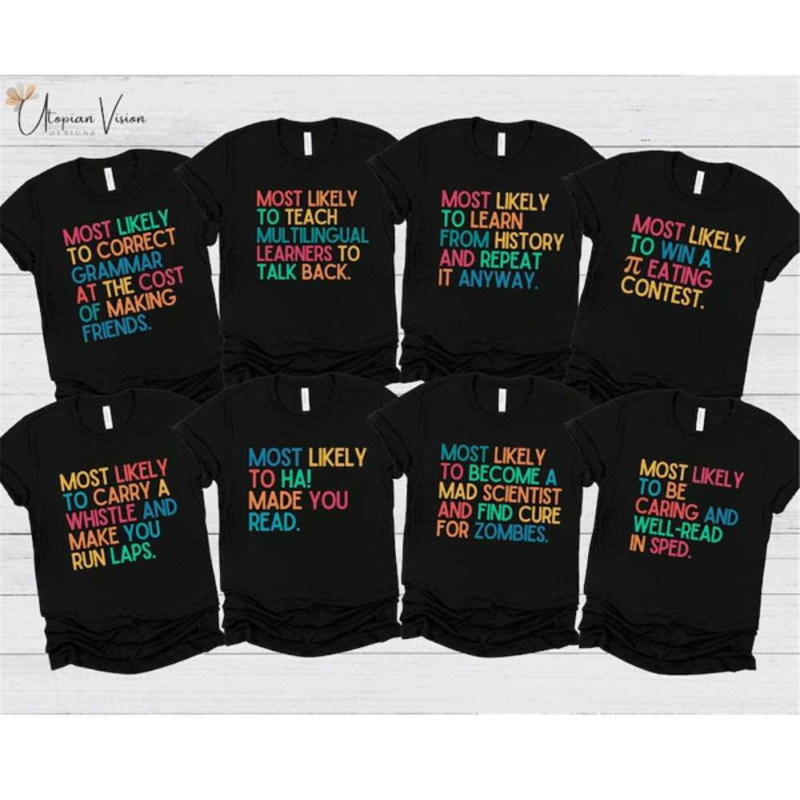 MR99202391113mostlikelytoteachergroupshirtteacherteamtshirtsfunnyimage1jpg