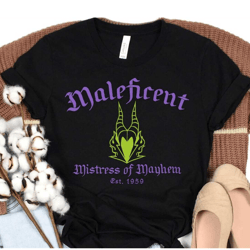 maleficent sleeping beauty shirt / disney villains tee / walt disney world t-shirt / disneyland family vacation trip / m