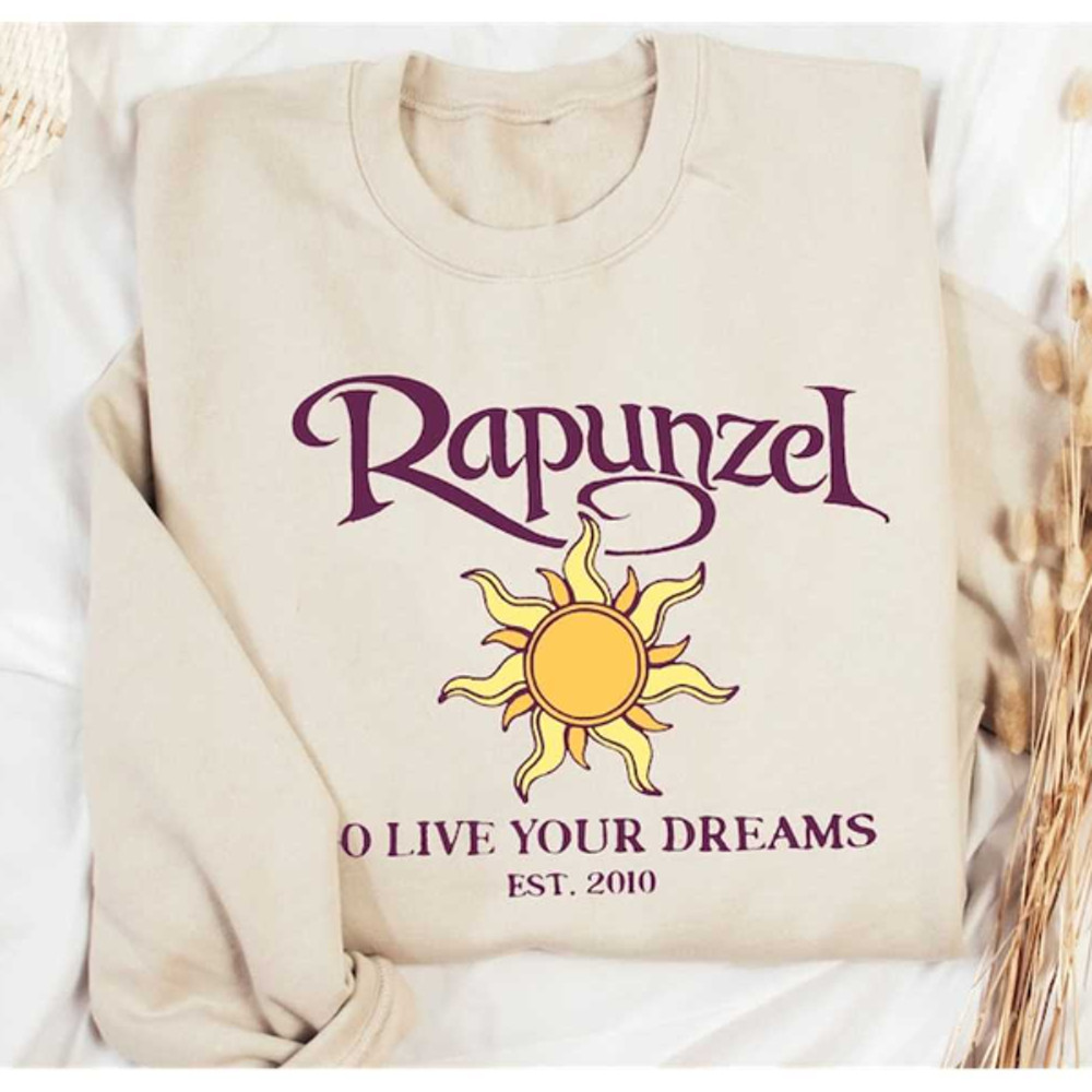 MR5420231367rapunzelgoliveyourdreamsweatshirtdisneytangledshirtimage1jpg