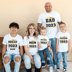 proud family of 2023 graduate shirt, graduation family shirts 2023, graduation tshirt, family graduate gifts, family tee