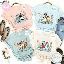 disney cruisin shirt, disney mickey and friends, disney cruise tee, chip and dale shirt, mickey minnie cruise, disneylan