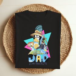 Bluey Cool Dad Club Shirt, Bandit Cool Dad Club T-shirt, Bluey Bandit Shirt, Dad Birthday Gift, Rad Dad Bluey Shirt, Blu