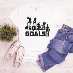 Guardians of the Galaxy shirt, Squad Goals Shirt, Star Lord Gamora, Groot, Superhero Shirt, Marvel Family Shirt, Group S
