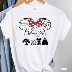 Minnie Ears, Minnie Mouse Ears, Disney Family Shirt, Disney Vacation 2024 Shirt, Disney Trip Shirt, Minnie Mouse Shirt,