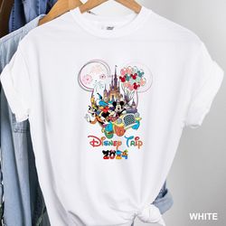 Disney Trip 2024 Shirt - Magical Memories Await - Family Vacation Apparel - Disney Mickey and Friends Shirt