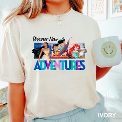 Disney Princess Shirt - Magical Fairy Tale Apparel for Kids - Disney Princess Ariel Shirt - Little Mermaid Shirt