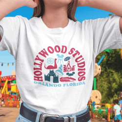 hollywood studios park icons t-shirt