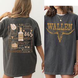 Wallen Shirt, Wallen Bullhead Shirt, Wallen T-Shirt, Wallen Westerns gift, Wallen Western T-Shirt, Cowboy Wallen Shirt