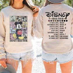 Disney Eras Tour Sweatshirt, Mickey And Friends Tour Hoodie, Mickey Eras Tour Crewneck