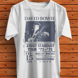 david bowie, radio city graphic t-shirt