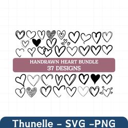 heart svg bundle, heart svg, hand drawn heart svg, open heart svg, doodle heart svg, sketch heart svg, love svg, valenti