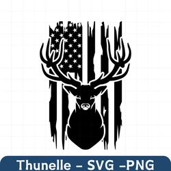 deer head svg american flag hunting clipart, hunting svg, deer hunting svg, hunt svg, deer svg, deer hunt svg for love