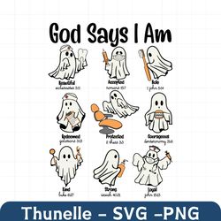 god says i am svg, ghost dentist svg, trick or teeth svg, halloween dentist, spooky dental assistance, dental hygienist,