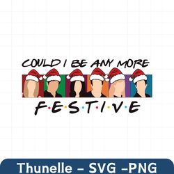 retro could i be any more festive svg