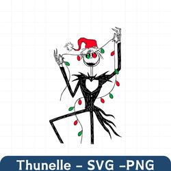 cute jack skellington nightmare before christmas svg file