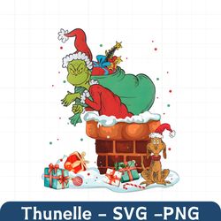 grinch and max dog christmas vibe png
