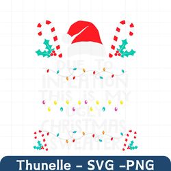 due to inflation this is my ugly christmas sweaters svg