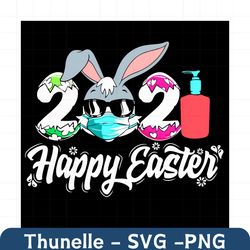 bunny wear mask happy easter day 2021 svg, trending svg, easter day svg, happy easter svg, easter svg, easter 2021 svg,