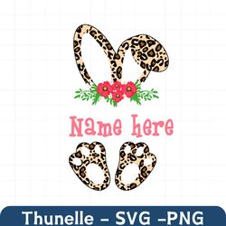 leopard easter bunny svg, easter svg, easter bunny svg, easter leopard bunny svg, leopard bunny svg, leopard rabbit svg,