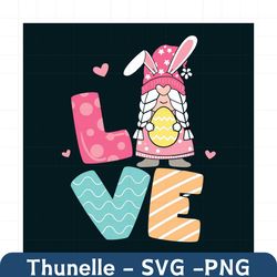 gnome easter love svg, easter day svg, easter svg, easter love svg, gnome svg, easter gnome svg, bunny svg, happy easter