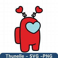 valentine red impostor svg, valentine svg, among us svg, impostor svg, red impostor svg, valentine impostor, valentine a