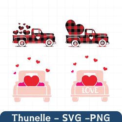 valentine truck svg bundle, valentine svg, valentine truck svg, truck heart svg, truck svg, valentine delivery, plaid tr