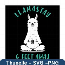llamastay 6 feet away svg, trending svg, llamastay svg, llama svg, cute llama svg, llama love svg, llama gifts svg, llam