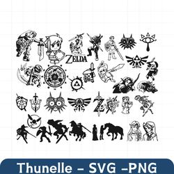the legend of zelda svg bundle, trending svg, legend of zelda svg, zelda svg, zelda game svg, zelda logo svg, zelda vect