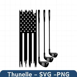 golf svg us flag stick golf svg, golfing svg, golfer svg, clipart, golf ball svg, cut file, png, cricut for lovers