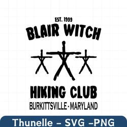blair witch svg, blair witch hiking club svg, 90s horror svg, 90s horror movie svg, halloween svg, spooky png, horror sv