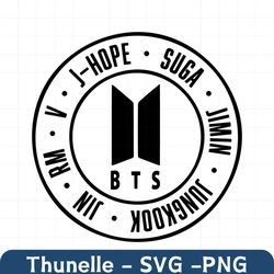 bts svg bts logo svg bangtan boys kpop svg bts army svg instant download