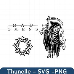 bundle bad omen tour 2023 svg, bad omen band fan, bad omen rock band png, bad omen 2023 concert for fan png, svg, dxf