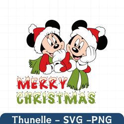 mouse merry christmas svg png, layered merry christmas svg, mouse christmas png, svg files for cricut, instant download
