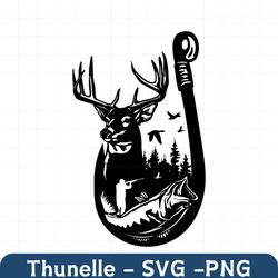 deer hunting svg | fishing svg | duck scenery svg | bass svg | fish hook svg | buck svg | flying ducks svg | tree scener