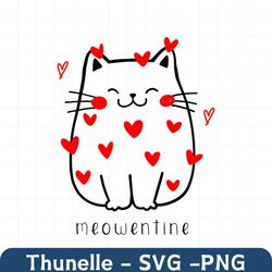 meowentine svg, png, valentine's day cat svg, love svg, valentines svg, valentines day cricut svg, instant download